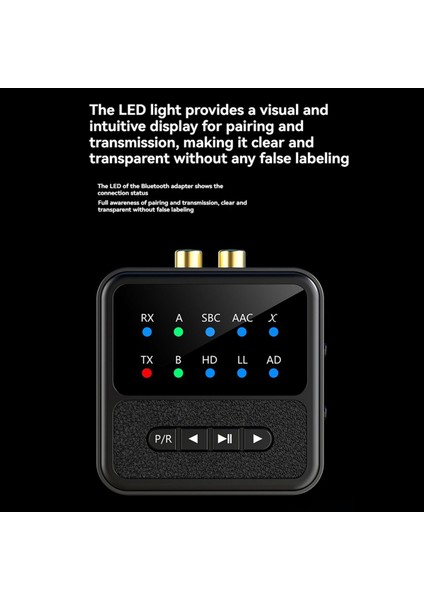 Qccv Bluetooth 5.4 Ses Alıcı Verici 3.5mm Aux, Mıc Kablosuz Stereo Adaptörü Kulaklıklar Tv Pc Araç Hoparlörleri (Yurt Dışından) indirimleri