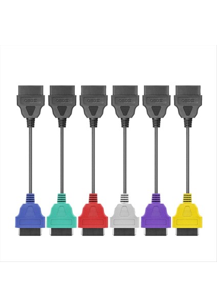 Obd 2 Araç Tarayıcı Konnektörü Araba Obd 2 Teşhis Adaptör Kablosu Fiat Multiecuscan Adaptörü (Yurt Dışından)