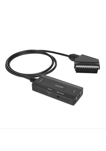 HDMI Scart Dönüştürücü ile Uyumlu, Hd Dijital Video HDMI Analog Video ve L/r Ses Adaptör Desteği DVI ile Uyumlu (Yurt Dışından)