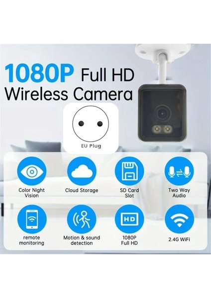 Tuya Akıllı 1080 P Wifi Ip Kamera Kapalı Kablosuz Renkli Gece Ev Güvenlik Aı Insan Algılama Gözetleme Kamerası Ab Tak (Yurt Dışından) indirimleri