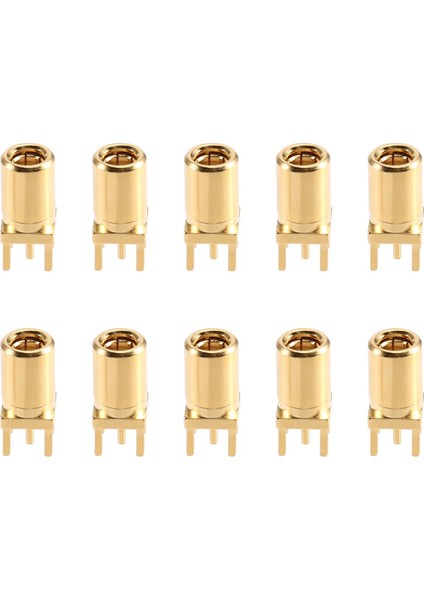 10 Adet Smb Pcb Montaj Konnektörü Smb Dişi Rf Koaksiyel Adaptör (Yurt Dışından)