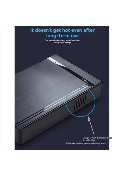 2 Adet 3 5 Inç HDD Durumda Sata USB 3 0 Adaptörü Harici Sabit Sürücü Muhafazası Için 2 5/3 5in SSD Disk HDD Ab Fış (Yurt Dışından) indirimleri