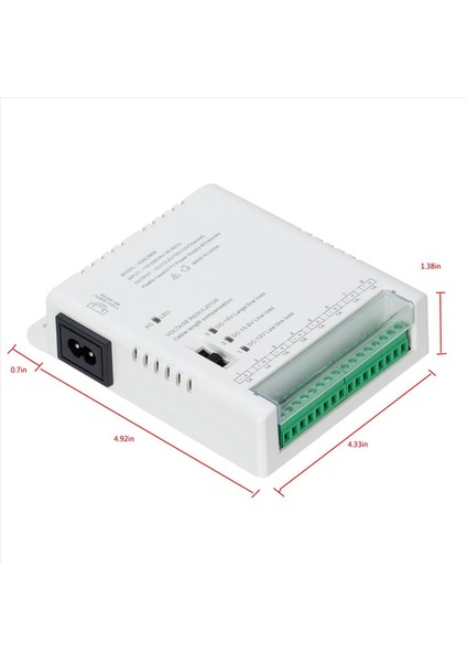 2x Cctv Kamera Güç Kaynağı Dağıtım Güç Kaynağı 90V-264VAC Giriş - 12V-13 8-15VDC Çıkış 8 Kanal HD8C96W (Yurt Dışından) fiyatları