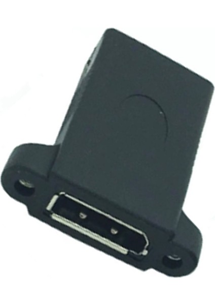 Displayport Soket Panel Montajlı Dişi - Dişi Uzatma Kablosu Dp Dişi - Dişi Adaptör (Yurt Dışından)