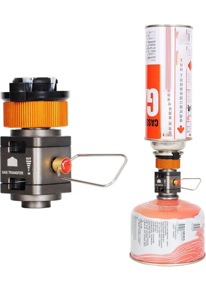 Açık Kamp Görsel Gaz Tankı Dönüştürücü Tankı Gaz Dolum Adaptörü Vanasıizobütan/bütan Karşılıklı Şarj Gaz Adaptörü (Yurt Dışından) fiyatları