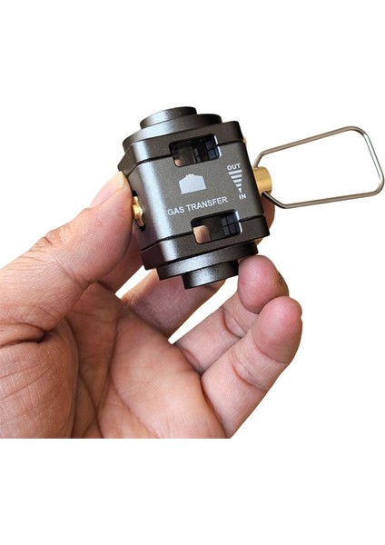 Açık Kamp Görsel Gaz Tankı Dönüştürücü Tankı Gaz Dolum Adaptörü Vanasıizobütan/bütan Karşılıklı Şarj Gaz Adaptörü (Yurt Dışından) indirimleri