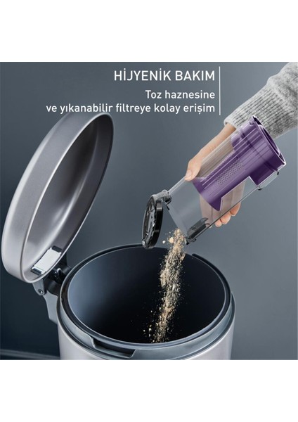 TY6A35TR X-Pert 7.60 Allergy Kablosuz Şarjlı Dikey Süpürge