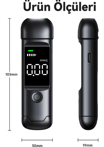 HT100 Alkol Ölçüm Cihazı