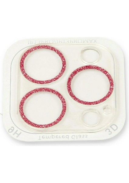 Bfs iPhone 13 Pro Shine Kamera Lens Koruma Cam - Pembe fiyatları