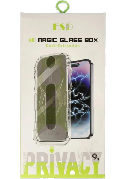 Bfs Samsung S24 Ultra Magic 5d Hayalet Cam - Siyah