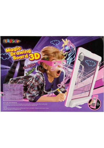 Bfs 3D Doodle Sihirli Pembe Yazı Tahtası modelleri