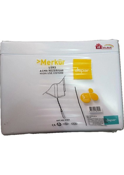 Japar 51037 Merkür Asma Içten Zincirli Rezarvuar