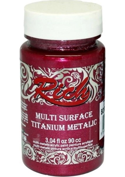 Rich Multi Surface Titanium 2548 Bordo Metalik 90 cc