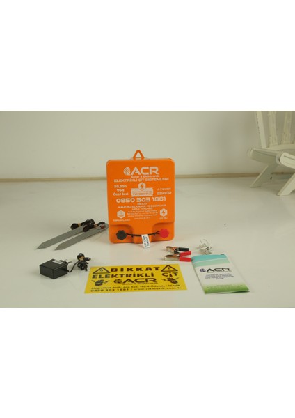 Acr Xpower 25000 Elektrizatör Takım 50 Bin Volt Özel Seri Yüksek Güç