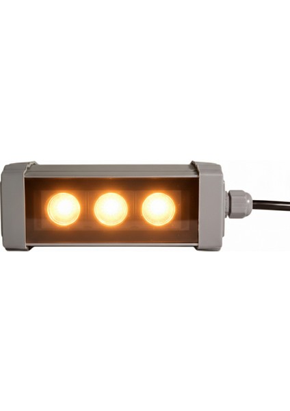 12CM 3W LED Duvar Boyama Wallwasher Amber Sarı 220V