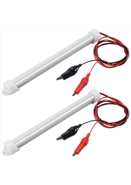 2x 12V Araba LED Smd Iç Aydınlatma Çubuğu Tüp Şerit Lambası Soğuk Beyaz (Yurt Dışından) fiyatları