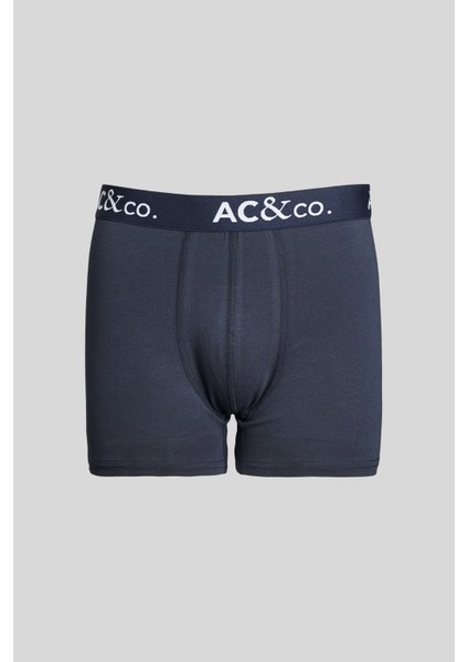 Erkek Çok Renkli 5'li Pamuklu Esnek Boxer Paketi