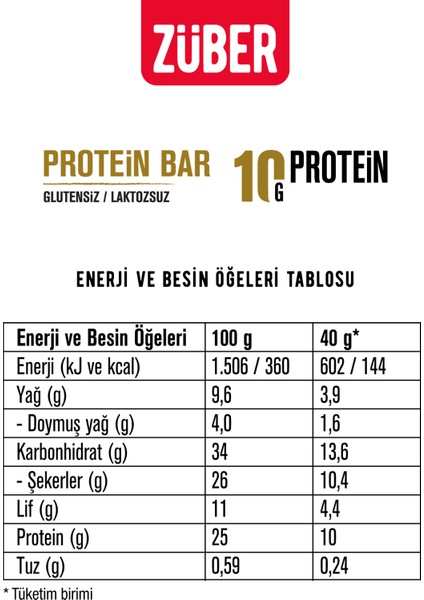 Bademli Protein Bar 3 Adet 40 gr fiyatları