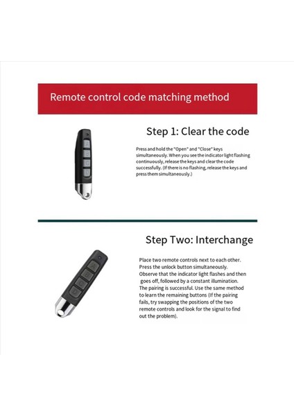 Garaj Kapıları Kapı Sistemleri Için 3x 433MHZ Rf Uzaktan Kumanda Kompakt Kablosuz Teksir Evrensel Uyumluluk A (Yurt Dışından) modelleri