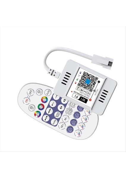 Wifi Spı Piksel LED Şerit Işık Kontrol Cihazı Müzik Ses Uzaktan Kumanda Rüya Renkli Bant Işıkları App Kontrolü Dimmer (Yurt Dışından) modelleri