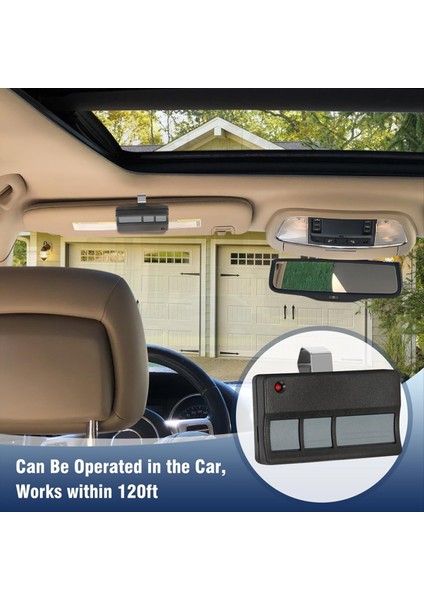 3 Adet Evrensel Garaj Kapısı Açacağı Uzaktan Uyumlu Liftmaster Chamberlain Craftsman 371LM 373LM 971LM 973LM (Yurt Dışından) fiyatları