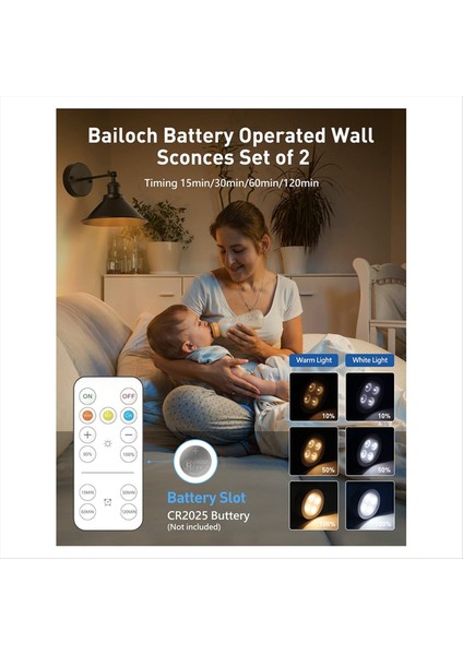 Siyah Vintage Duvar Sconces, LED Duvar Işıkları Duvar Lambası Fikstürü Yatak Odası Çiftlik Evi Için Uzaktan Kumanda ile Kapalı (Yurt Dışından) fırsatları