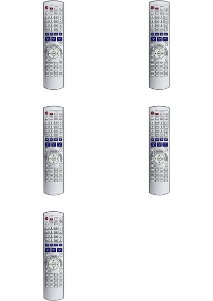 5x EUR7662Y30 Panasonic DVD Ev Sineması Stereo Sistemi Için Uzaktan Kumanda SA-HT740 SA-HT743 SA-HT744 SA-HT940 SA-HT740P (Yurt Dışından)