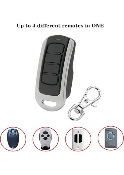 2 Adet Garaj Kapı Uzaktan Kumandası Çok Frekanslı 280-868MHZ Evrensel Garaj Uzaktan Kumanda Teksir Klon (Yurt Dışından) modelleri