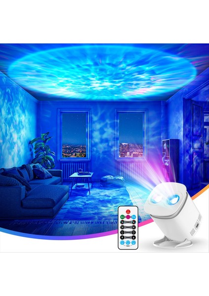 Yıldız Projektör Galaxy Gece Lambası Uzay Projektörü ile Gün Batımı Lambası LED Bulutsusu Lamba Yatak Odası Ev Dekoratif Çocuklar Için Hediye (Yurt Dışından) fiyatları