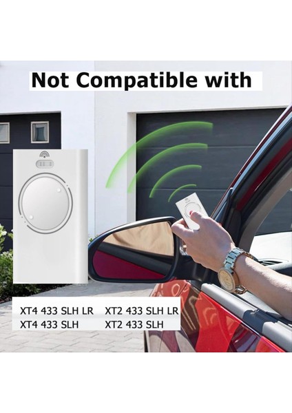 Xt2 Için Xt2 Slh Lr Garaj Kapısı Uzaktan Kontrol 868MHZ Kapı Uzaktan Kumanda El Verici Beyaz 2 Anahtarlar (Yurt Dışından) modelleri