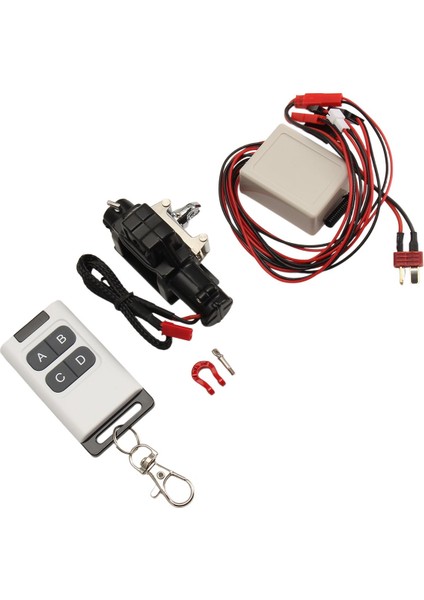 1/10 Araba Modeli Yeni Tırmanma Araba Kurtarma Metal Vinç Çok Fonksiyonlu Uzaktan Kumanda ile 1/10 Rc Paletli Siyah (Yurt Dışından) fırsatları