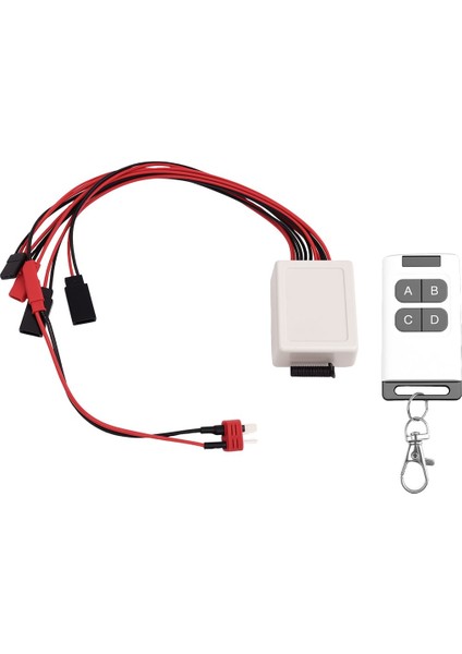 Rc Araba Vinç Kontrolü Kablosuz Uzaktan Kumanda Alıcısı Için 1 10 Rc Paletli Eksenel SCX10 D90 Tamiya CC01 (Yurt Dışından) fiyatları