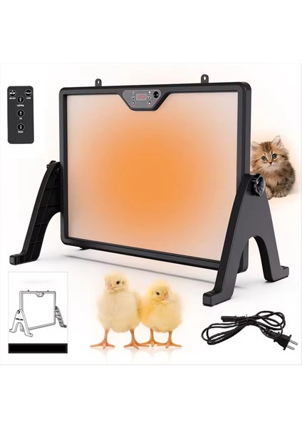 Civcivler Için Kuluçka Plakası Yüksekliği ve Açısı Ayarlanabilir Civciv Isıtma Plakası 30 Civciv Için Uzaktan Kumandalı Civciv Kuluçka Makinesi(Abd) (Yurt Dışından) modelleri