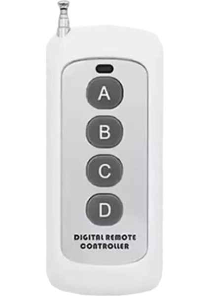 433MHZ Kablosuz Uzaktan Kumanda Öğrenme Kodu EV1527 Modülü Anten Abcd 4 Düğme Kontrolü 1000M Uzun Menzilli Açıcı (Yurt Dışından)