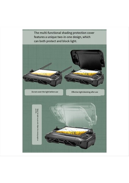 Djı Agras Drone Uzaktan Kontrolör Lens T25 T20P Için Güneşlik Koruma Kapağı Ekran Görünürlüğünü Geliştirir (Yurt Dışından) fiyatları