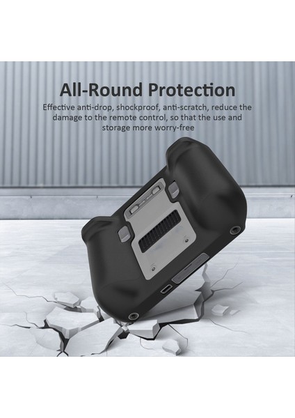 Djı Mini 3 Pro/mavic 3/3c/aır 2s Rc Düşmeye Dayanıklı Uzaktan Kumanda Koruyucu Kapak Silikon Kapak Aksesuarları Kırmızı (Yurt Dışından) modelleri