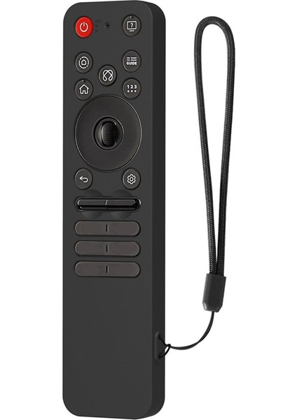 Lg MR25GA Uzaktan Kumanda Siyah Için Kordonlu Silikon Koruyucu Kılıf Darbeye Dayanıklı Yumuşak Kabuk Koruyucu Kılıf (Yurt Dışından)