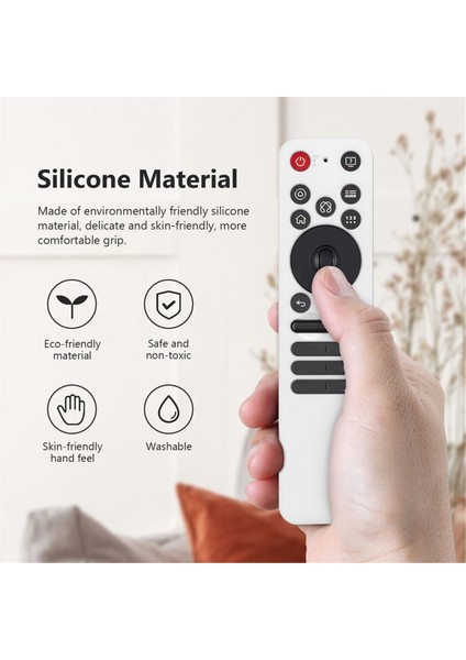 Lg MR25GA Uzaktan Kumanda Siyah Için Kordonlu Silikon Koruyucu Kılıf Darbeye Dayanıklı Yumuşak Kabuk Koruyucu Kılıf (Yurt Dışından) fırsatları