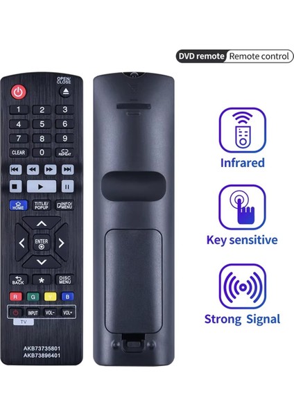 AKB73735801 AKB73896401 Lg Blue Ray Dısk DVD Oynatıcı BP50 BPM25 Için Uzaktan Kumanda (Yurt Dışından) fiyatları