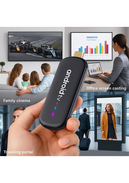 Amlogic S905L Tv Kutusu Dört Çekirdekli ANDROID14 0 4K Video Wifi Bt Ses Yardımcısı Uzaktan Kumanda Medya Oynatıcı Tv Sopa Abd (Yurt Dışından) modelleri