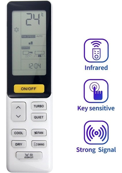 Haier Klima 0010402886D Için A / C 0010402886D Uzaktan Kumandayı Değiştirin (Yurt Dışından) fiyatları