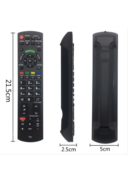 Panasonic Uzaktan Kumandası Için Yedek, Tüm Panasonic Uzaktan Kumandaları Için Evrensel Uzaktan Kumanda, (N2QAYB000487) (Yurt Dışından) indirimleri