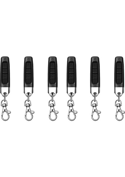 6 Adet 433MHZ Kopya Uzaktan Açıcı Evrensel Garaj Kapısı Denetleyicisi Kablosuz Klonlama Anahtarlık 4ın1 Uzaktan Kumanda Teksir (Yurt Dışından)