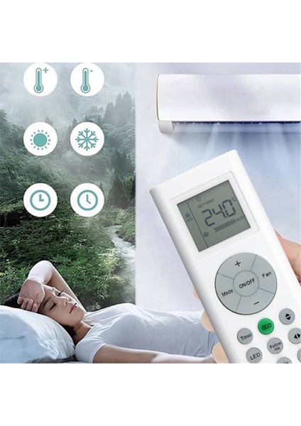 Midea RG66B3(2H)/BGEF Klima Uzaktan Kumandası Için Klima Uzaktan Kumandasını Değiştirin (Yurt Dışından) fırsatları