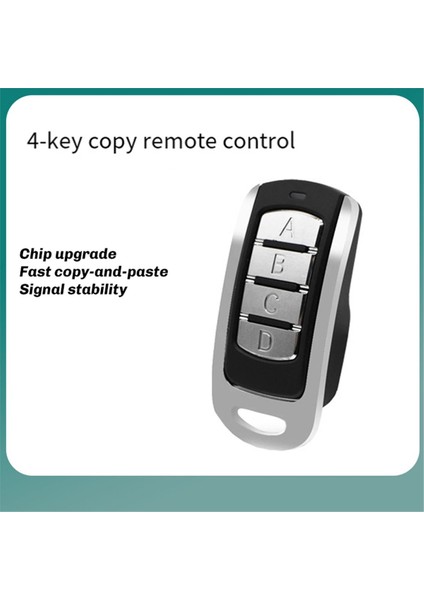 Garaj Kapısı Uzaktan Kumanda 433 Mhz Evrensel Teksir Kod Kapmak Klon Kapısı Anahtarlık El Verici (Yurt Dışından) fiyatları
