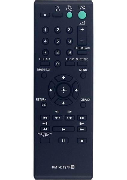 Sony CD DVD Oynatıcı Için RMT-D197P RMTD197P Uzaktan Kumandayı Değiştirin DVP-SR510H DVP-SR110 DVPSR510H DVPSR110 (Yurt Dışından)