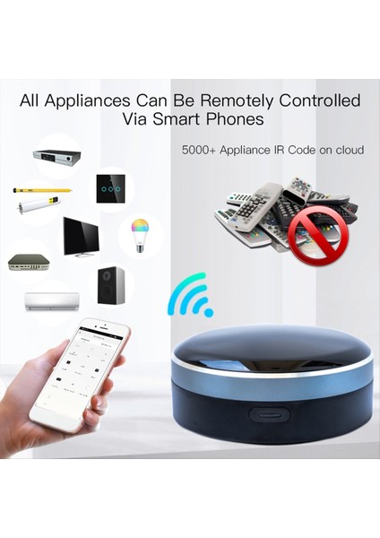 Tuya Rf Tv Ac Perdesi Silindir Deklanşör Çalışması ve Siri Alexa Google Home Için Tuya Rf Evrensel Uzaktan Kumanda Akıllı Ev Denetleyicisi (Yurt Dışından) fiyatları