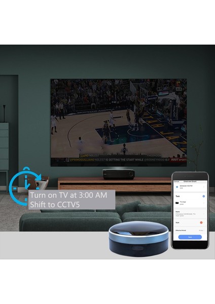 Tuya Rf Tv Ac Perdesi Silindir Deklanşör Çalışması ve Siri Alexa Google Home Için Tuya Rf Evrensel Uzaktan Kumanda Akıllı Ev Denetleyicisi (Yurt Dışından) indirimleri