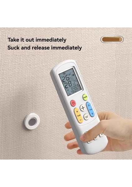 20 Adet Manyetik Uzaktan Kumanda Tutucu Duvara Monte Yapışkanlı Tv/klima Depolama Kancaları Ev Düzenleyici Kancaları (Yurt Dışından) indirimleri