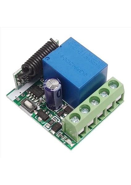 2x Evrensel Kablosuz Uzaktan Kumanda Anahtarı DC12V 1ch Röle Alıcı Modülü Rf Verici 433 Mhz Akıllı Uzaktan Kumandalar (Yurt Dışından) indirimleri